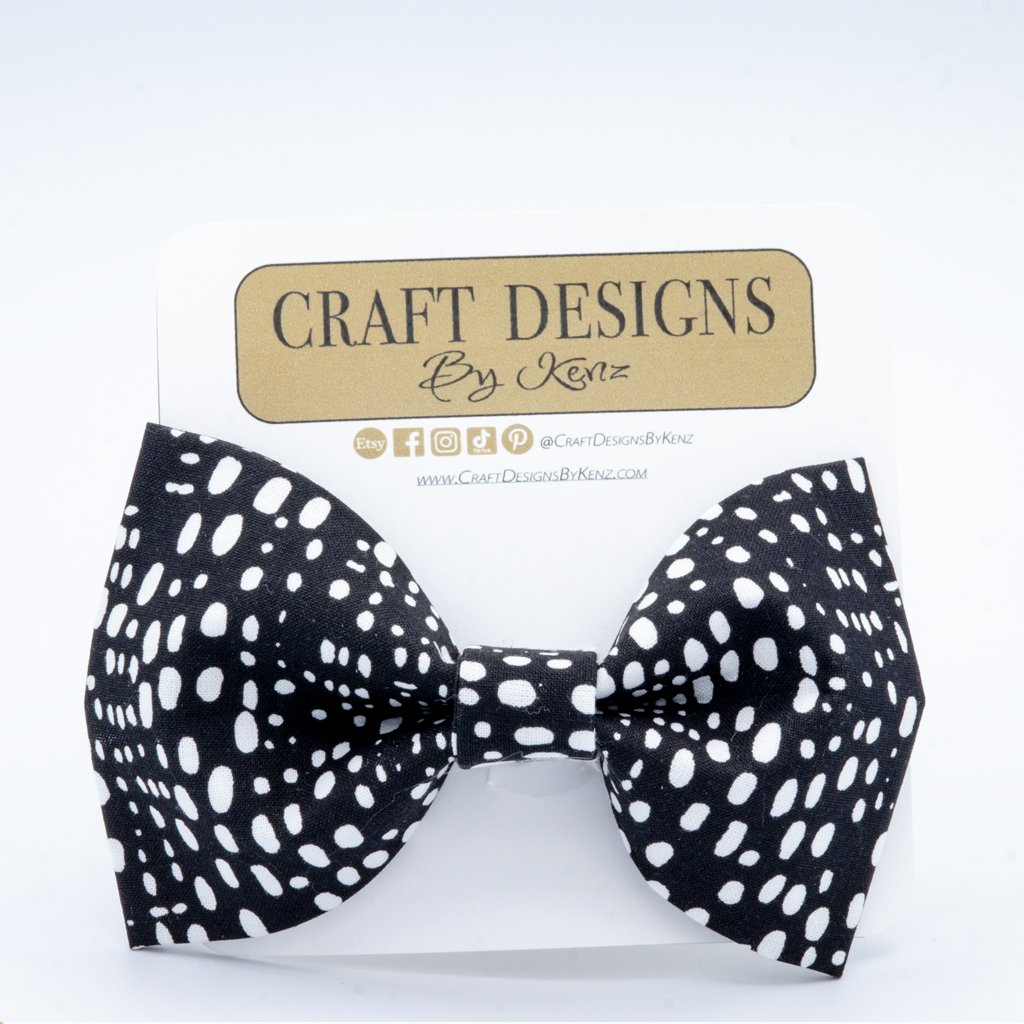 Polka Dots Collar Set - Craft Designs By Kenz - XS - Personalized Pet Collar