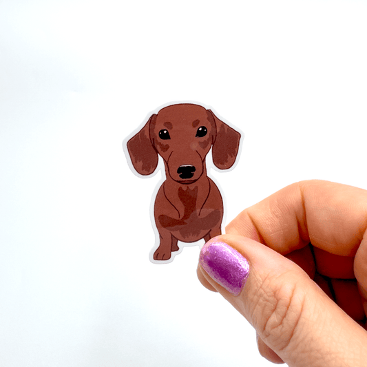 Dachshund Sticker - Craft Designs By Kenz - Sticker