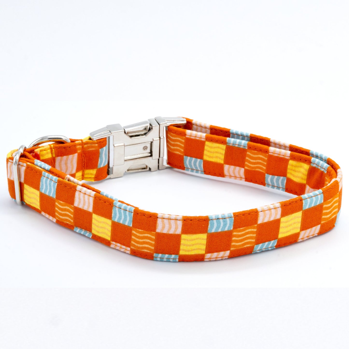 Groovy Orange Collar - Craft Designs By Kenz - Collar - Collar Set