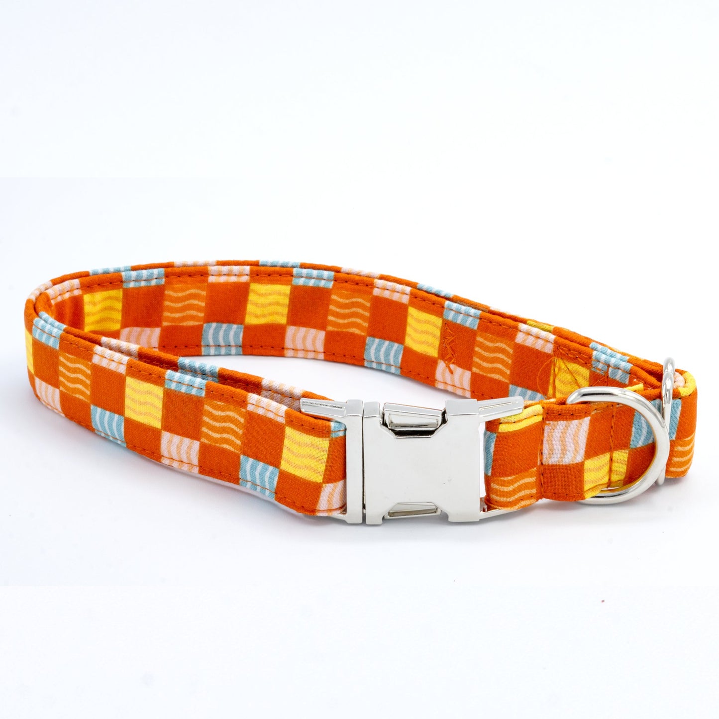 Groovy Orange Collar - Craft Designs By Kenz - Collar - Collar Set