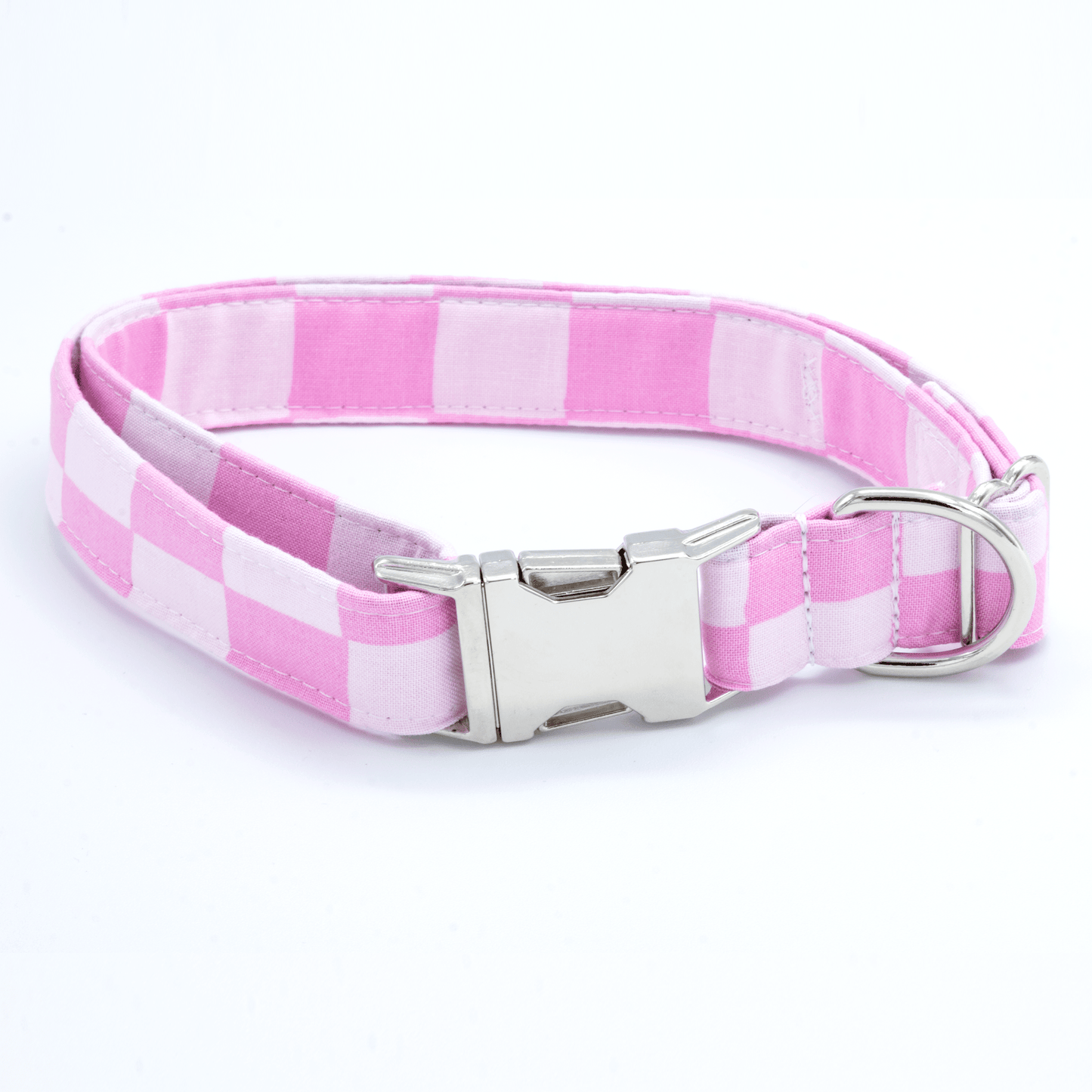 Pink Checkered Collar - Craft Designs By Kenz - Collar - Collar Set