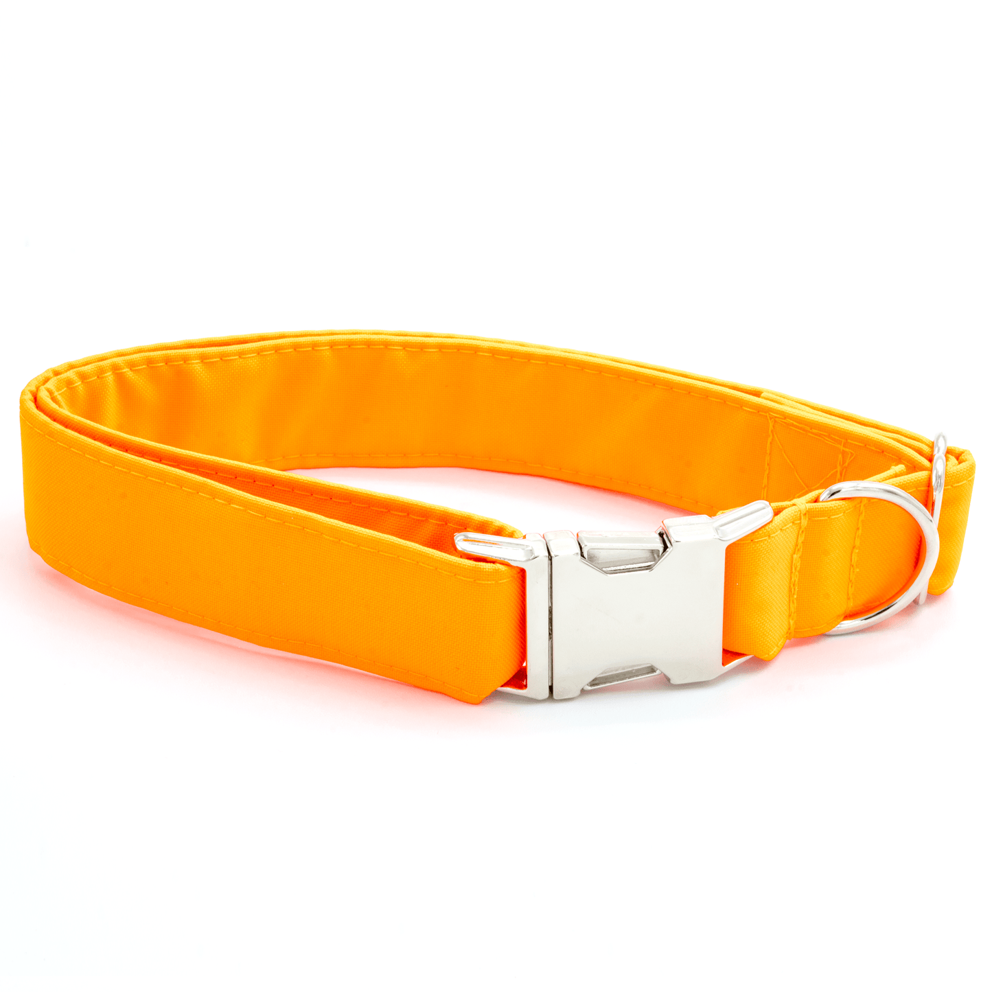 Reflective Collar - Craft Designs By Kenz - Orange - Personalized Pet Collar